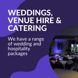 Weddings Venue Hire & Catering